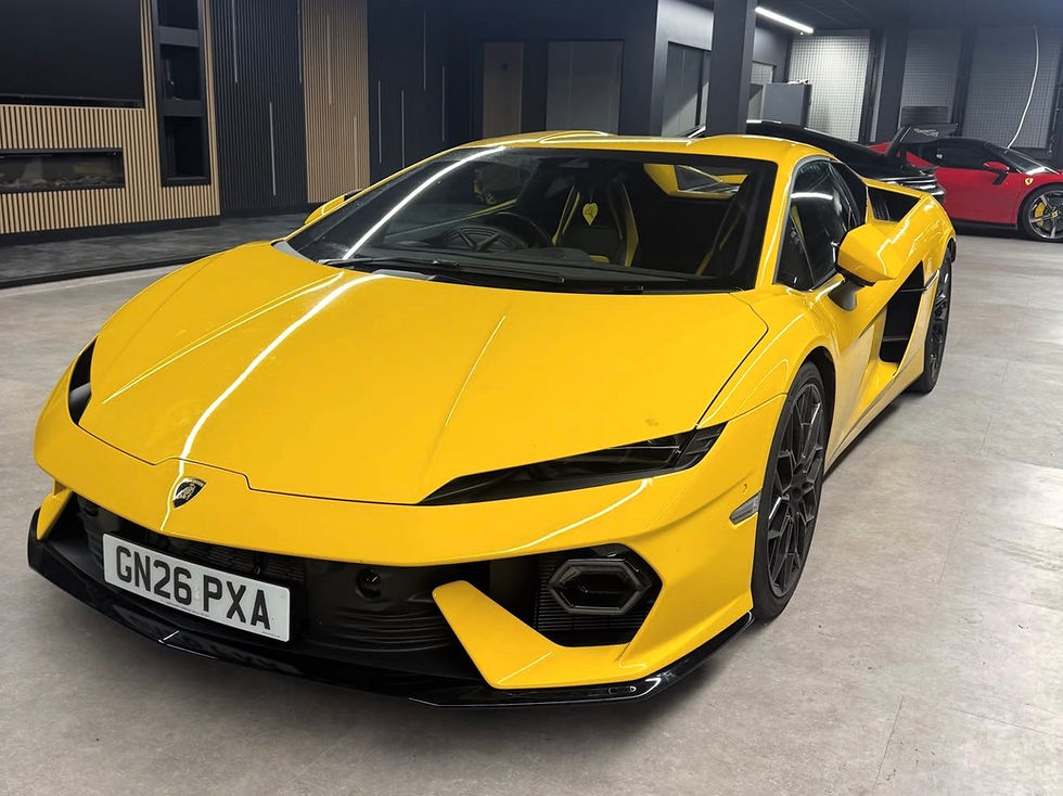 Lamborghini Temerario yellow