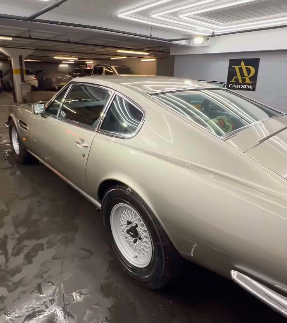 Car detailing for vintage cars, exterior and interior clean West London