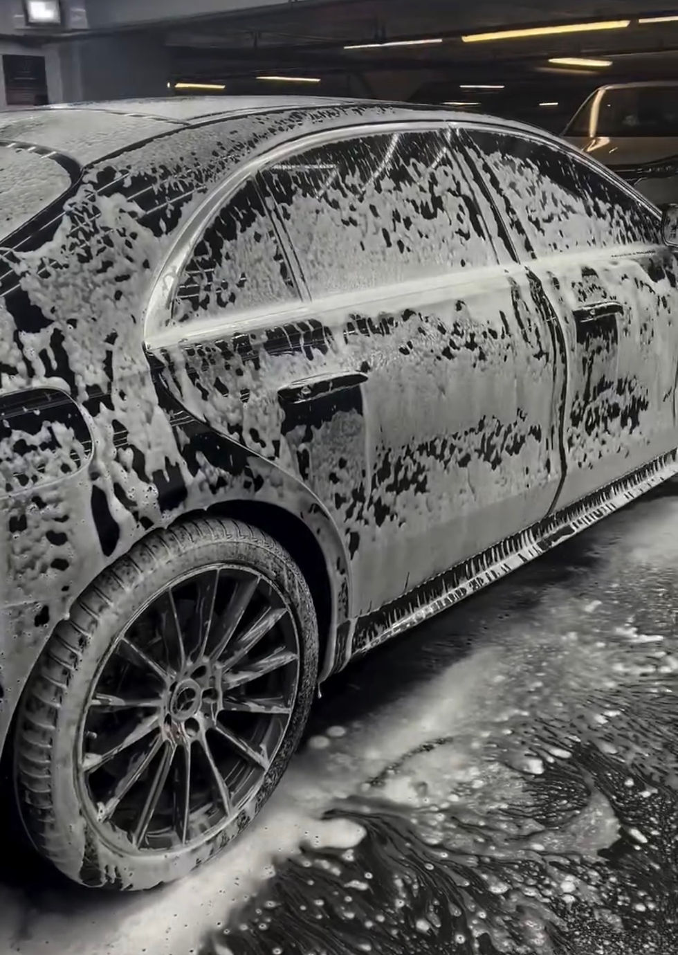 mercedes s class detailing in Chelsea London