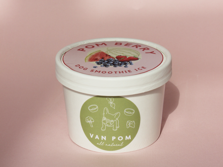 Van Pom lanceert fruit smoothie voor honden