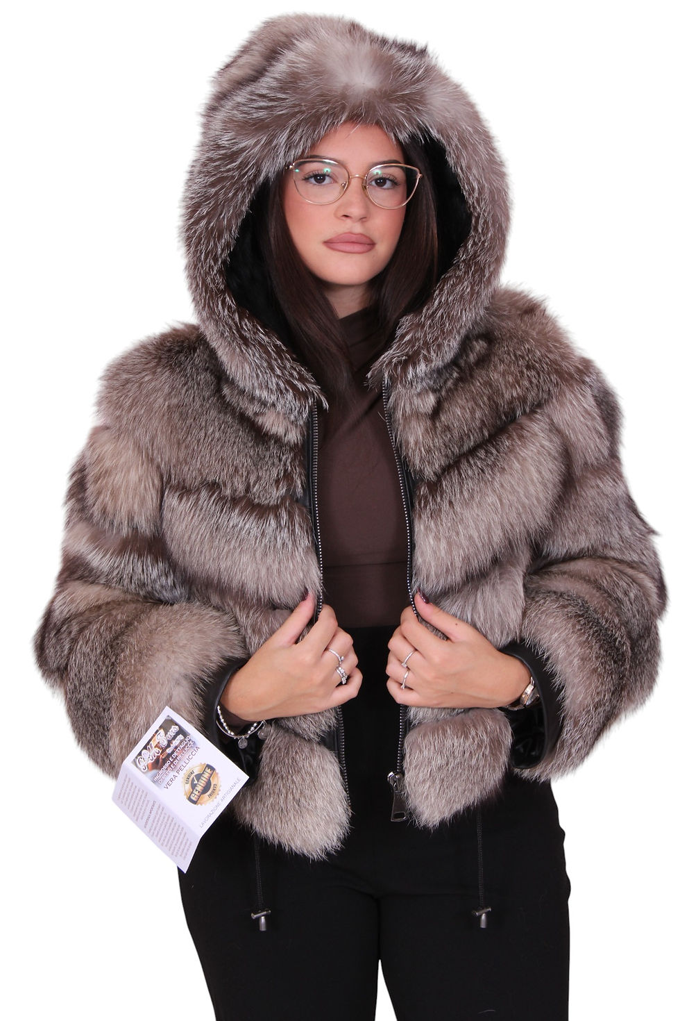 Miniatura: giacca bomber volpe frost