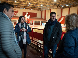 Director nacional de Clubes de Barrio de Argentina llega a Chile para dialogar con dirigentes/as del país