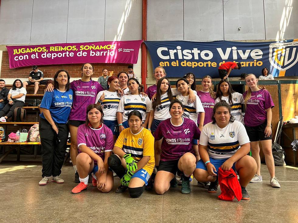 Entretenido encuentro de las escuelas de Fundación Clubes