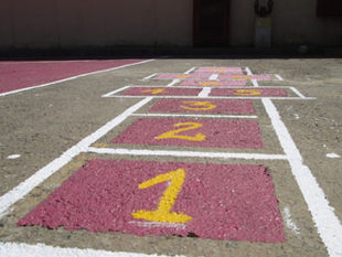 FOTOS | Fundación Clubes pintó cancha en Centro Penitenciario Femenino de Valparaíso