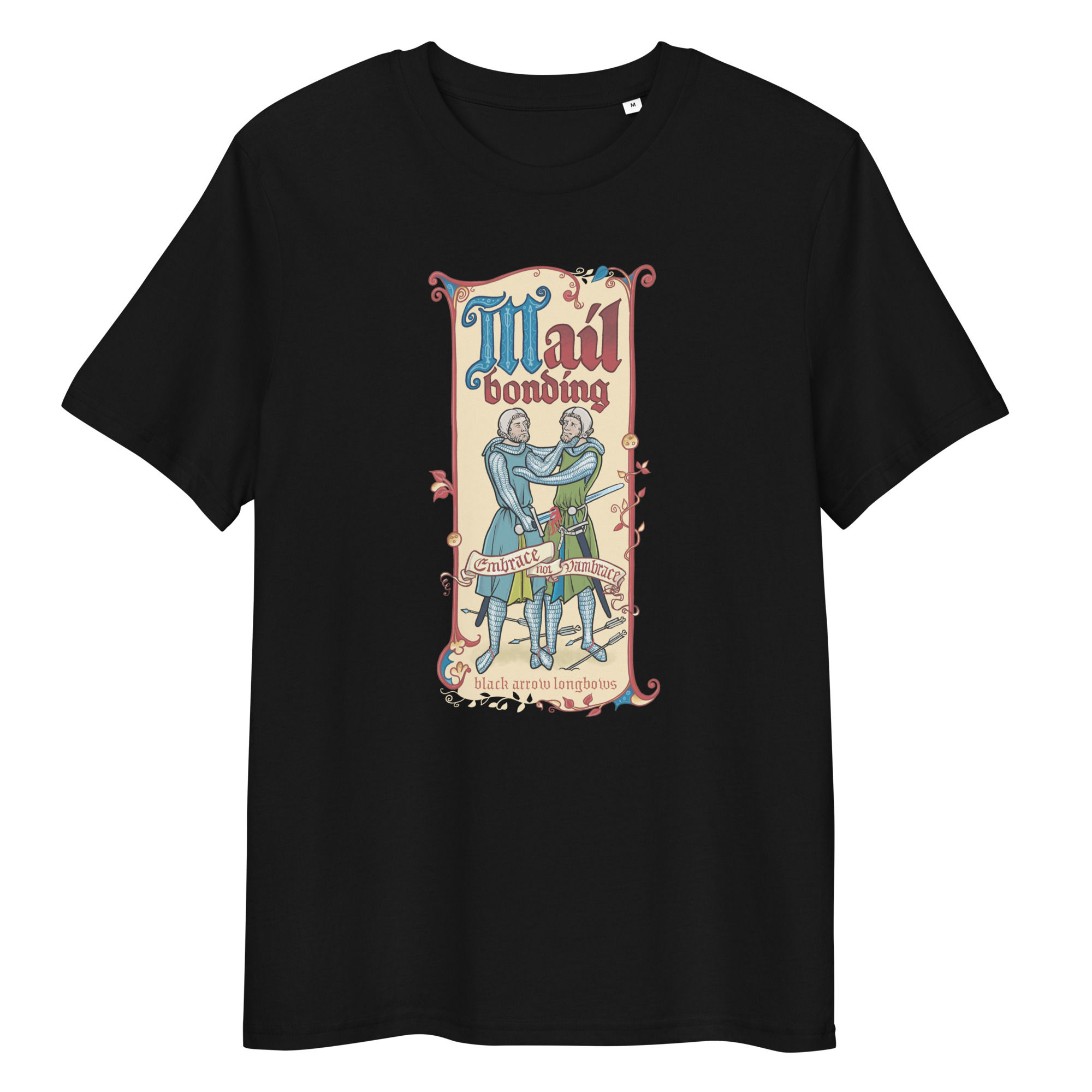 'Mail Bonding' Unisex Organic Cotton tee designed by Studio Toad
