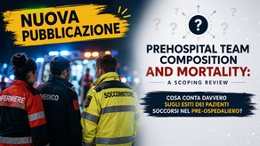 Prehospital team composition and mortality: a scoping review