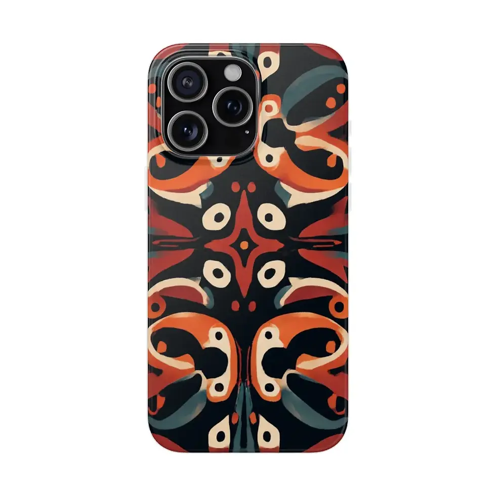 Ancestral Swirl iPhone case Ardu Studios Egypt Front