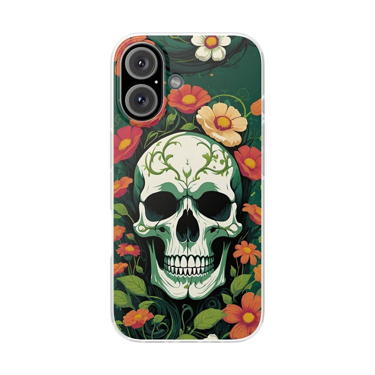 Thumbnail: Floral Skull - iPhone Cases