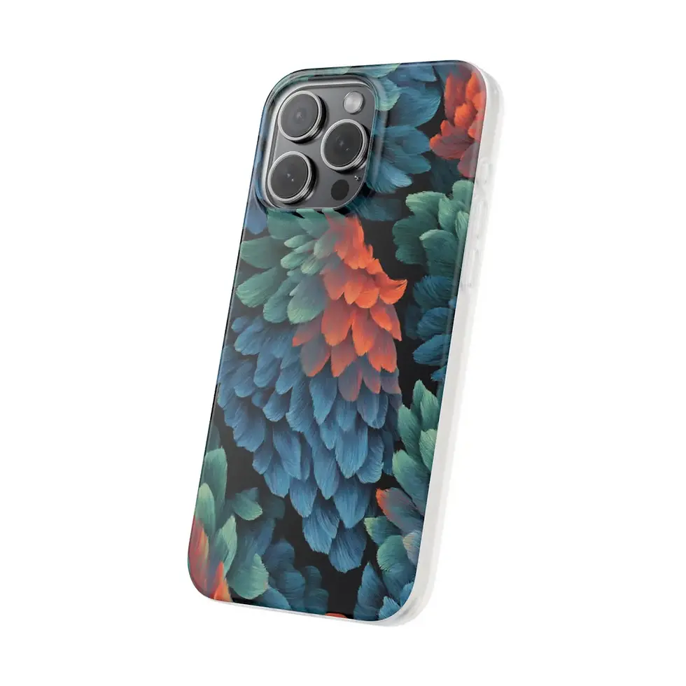 Thumbnail: Azure and Ember iPhone case Ardu Studios Egypt side