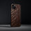 Thumbnail: Textured Brown Leather - iPhone Cases