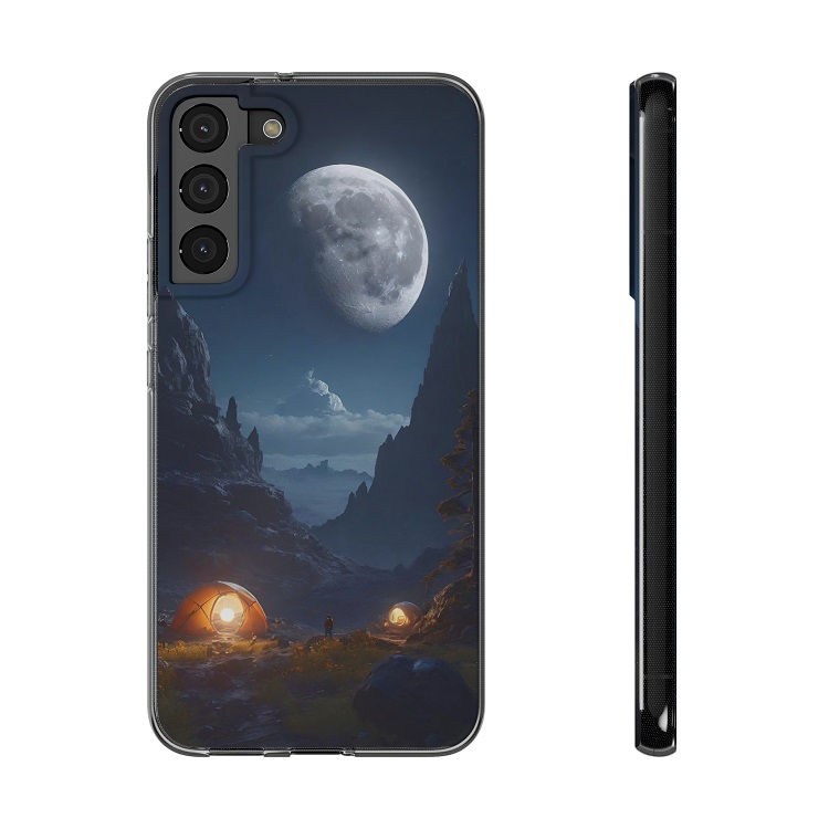 Clear Night Camping - Samsung & Android Cases