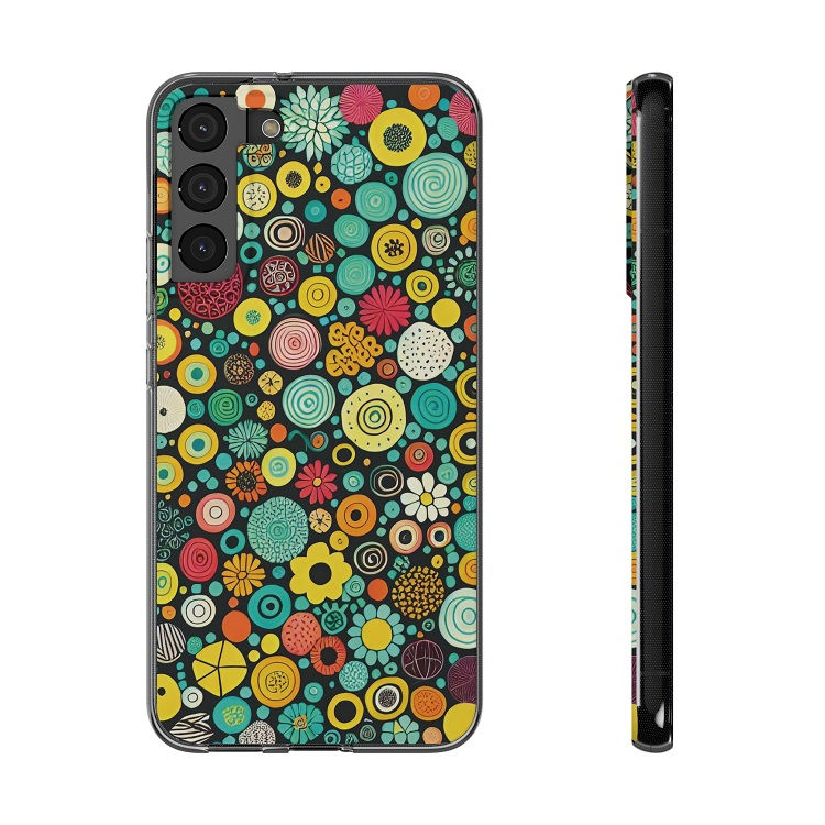 Happy Colourful Dots - Samsung & Android Cases