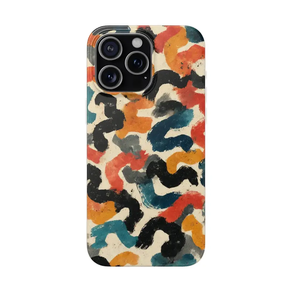Ancient Meander iPhone case Ardu Studios Egypt Front