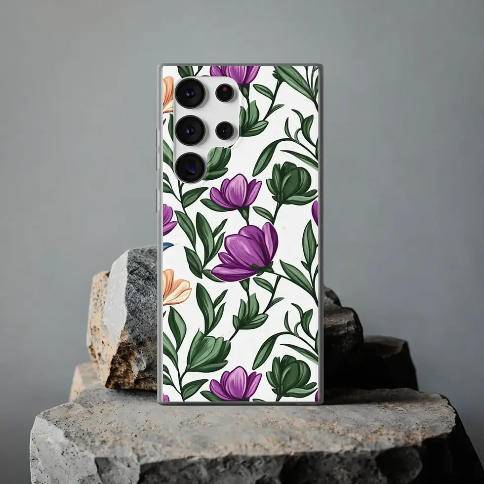 Thumbnail: Floral Chant Samsung & Android case Ardu Studios Egypt Front rock