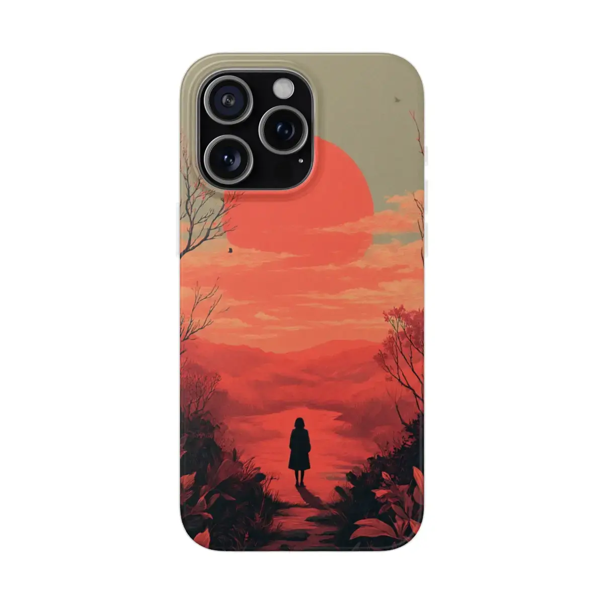 Beneath the Scarlet Sun iPhone case Ardu Studios Egypt Front