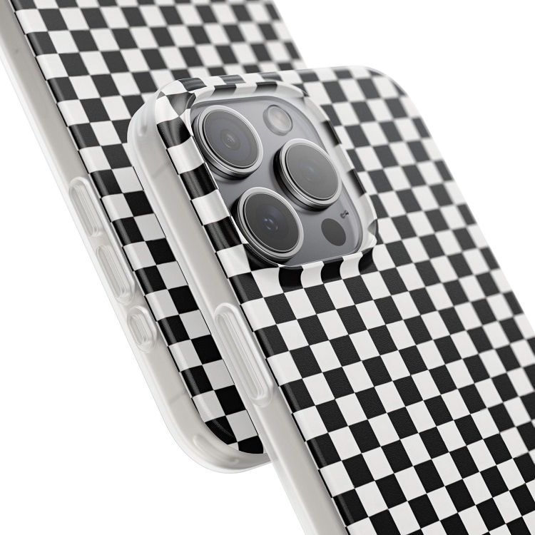 Thumbnail: Trendy Checkerboard - iPhone Cases