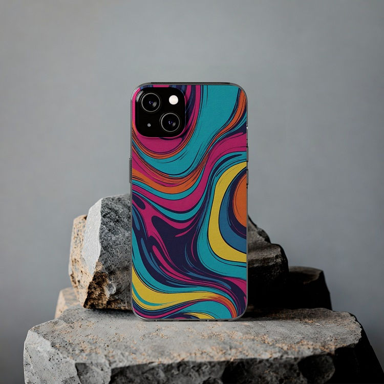 Thumbnail: Colored Liquid Abstract - Samsung & Android Cases
