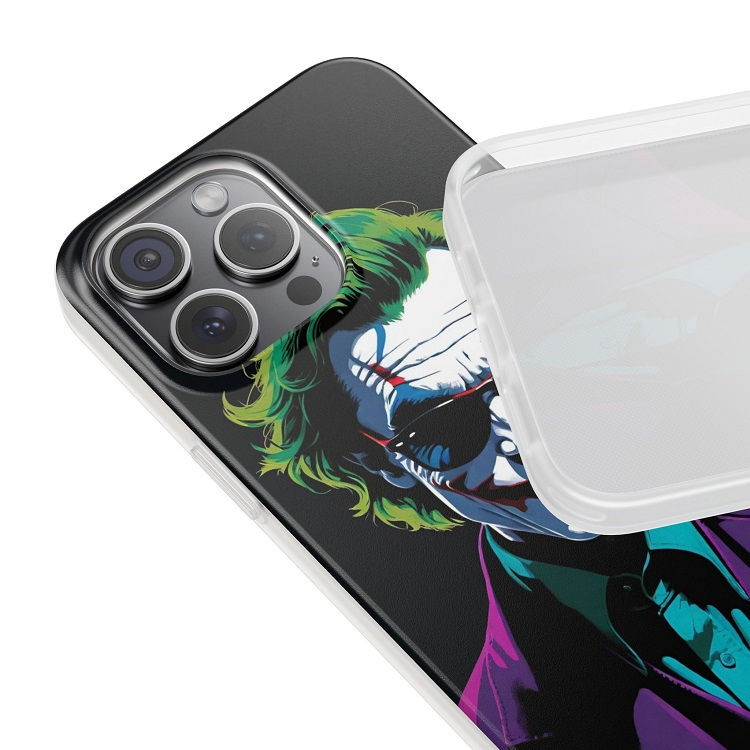 Thumbnail: Joker's Veiled Grin - iPhone Cases