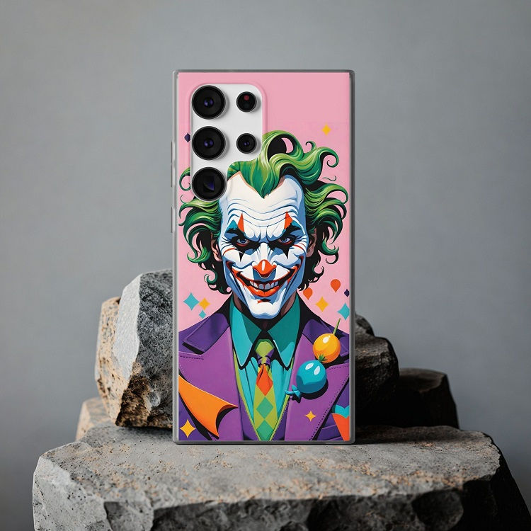 Thumbnail: Joker's Playful Canvas - Samsung & Android Cases