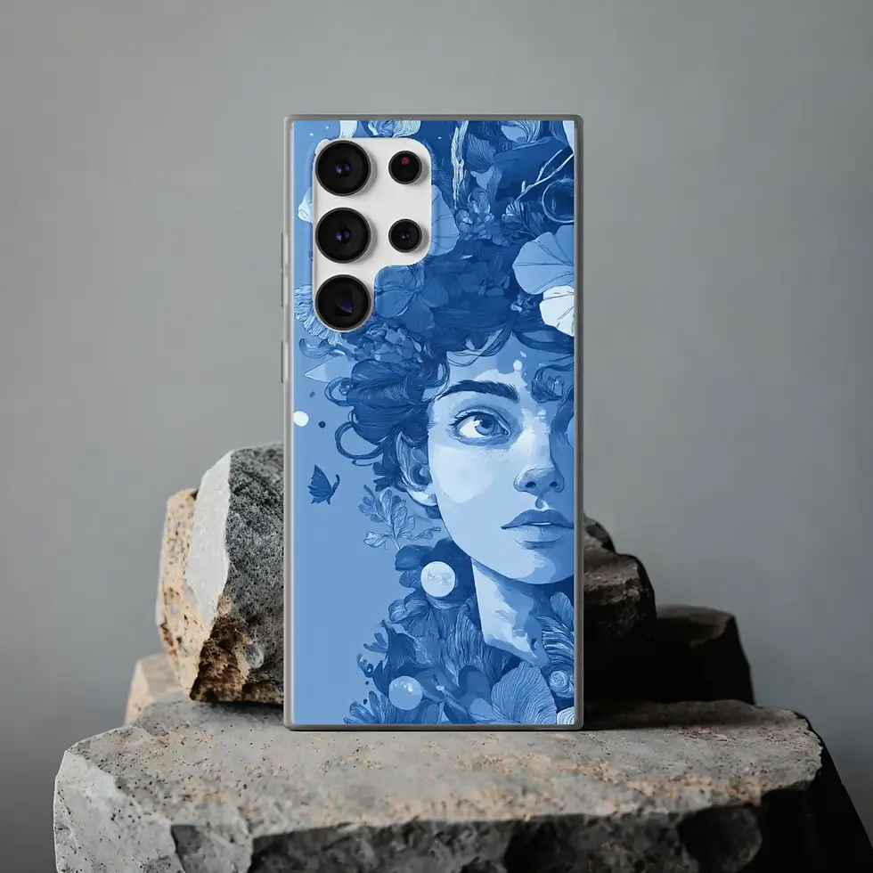 Thumbnail: Blue Serenity Samsung & Android case Ardu Studios Egypt Front rock