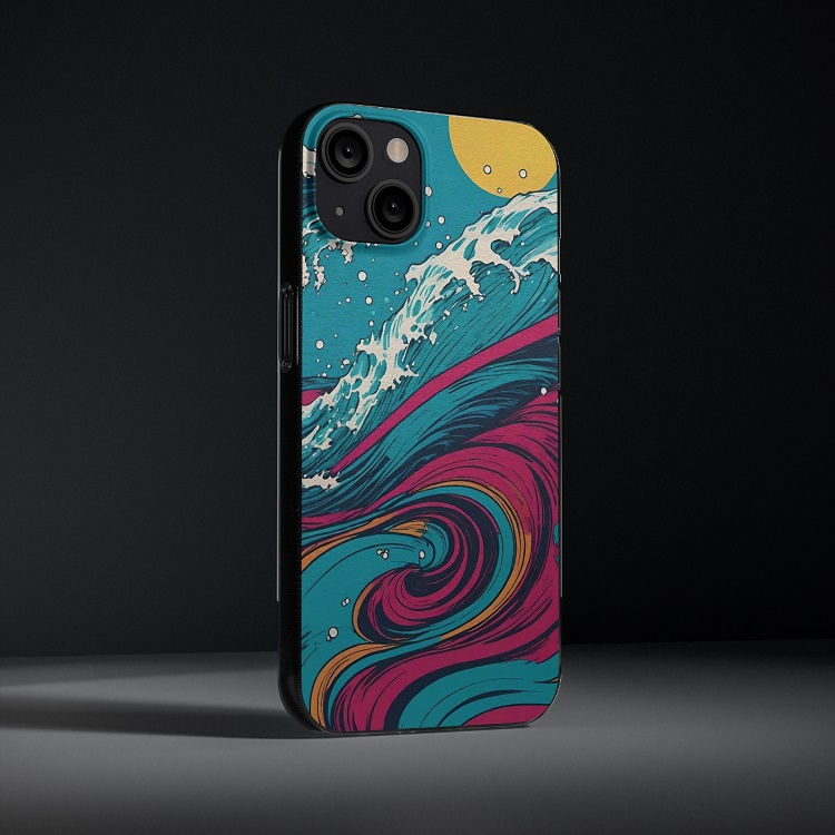Thumbnail: Waves & Sun - iPhone Cases