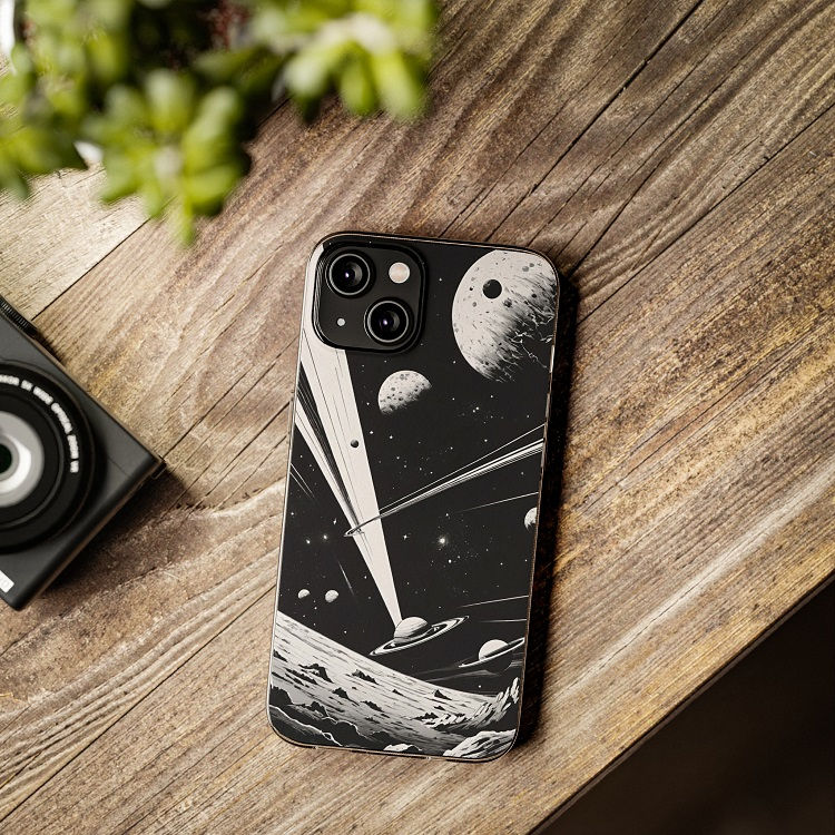 Thumbnail: Gray Space - iPhone Cases