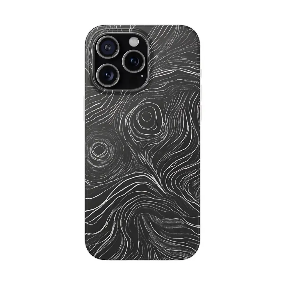 Topography of Silence iPhone case Ardu Studios Egypt Front