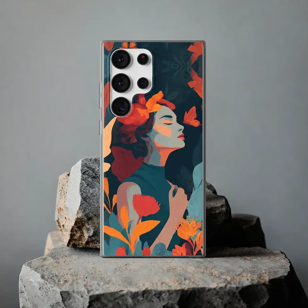 Thumbnail: Bloom and Gaze Samsung & Android case Ardu Studios Egypt Front rock
