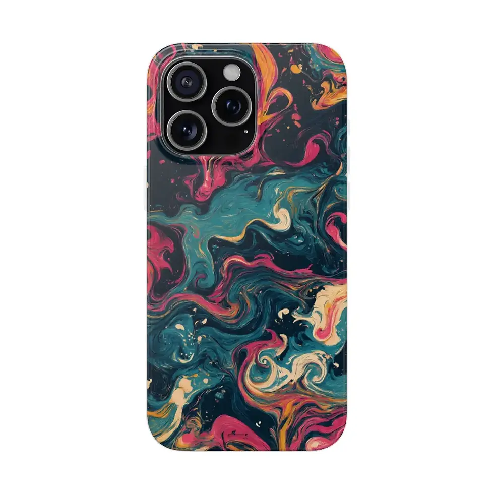 Acid Wash Flow iPhone case Ardu Studios Egypt Front
