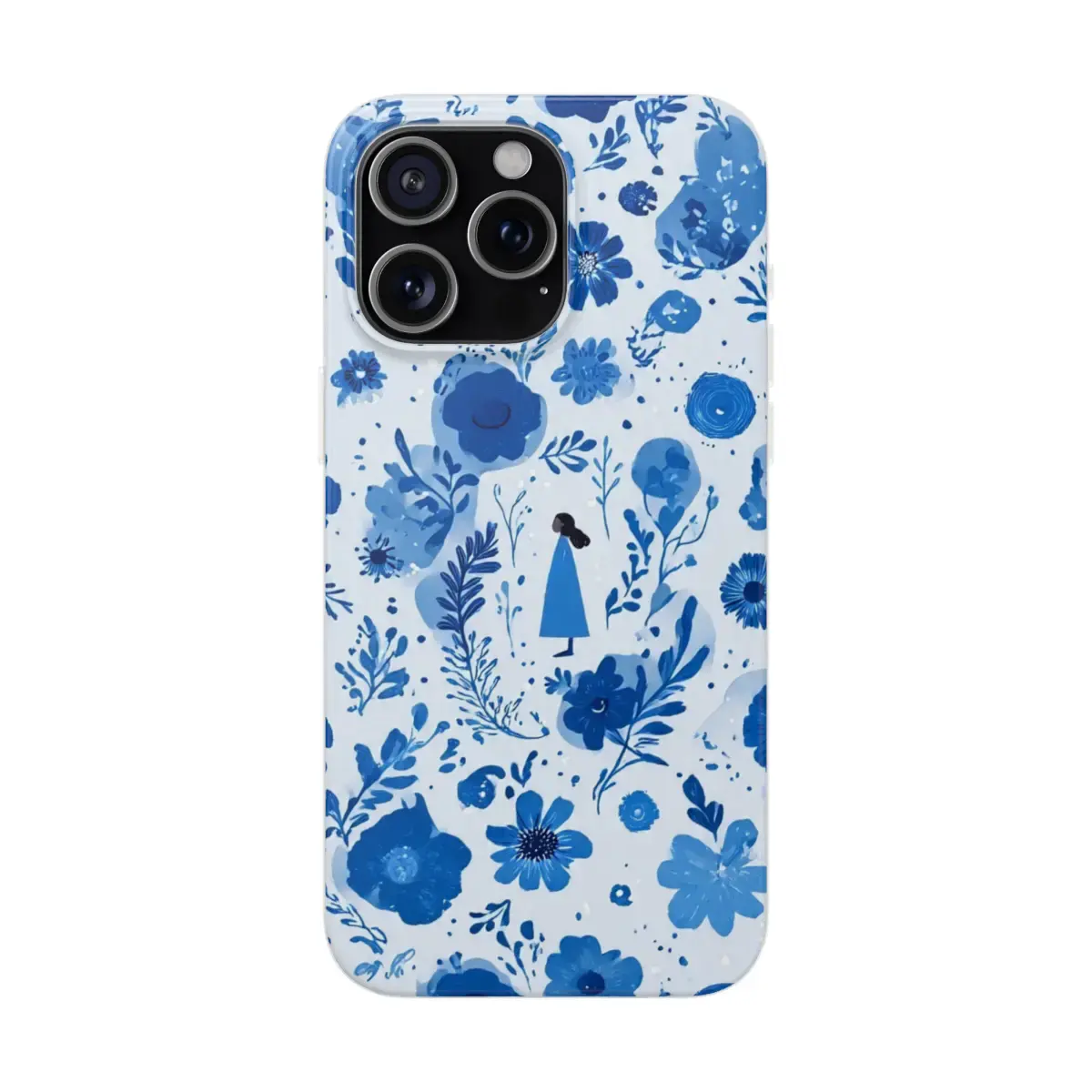 Blue Silence iPhone case Ardu Studios Egypt Front