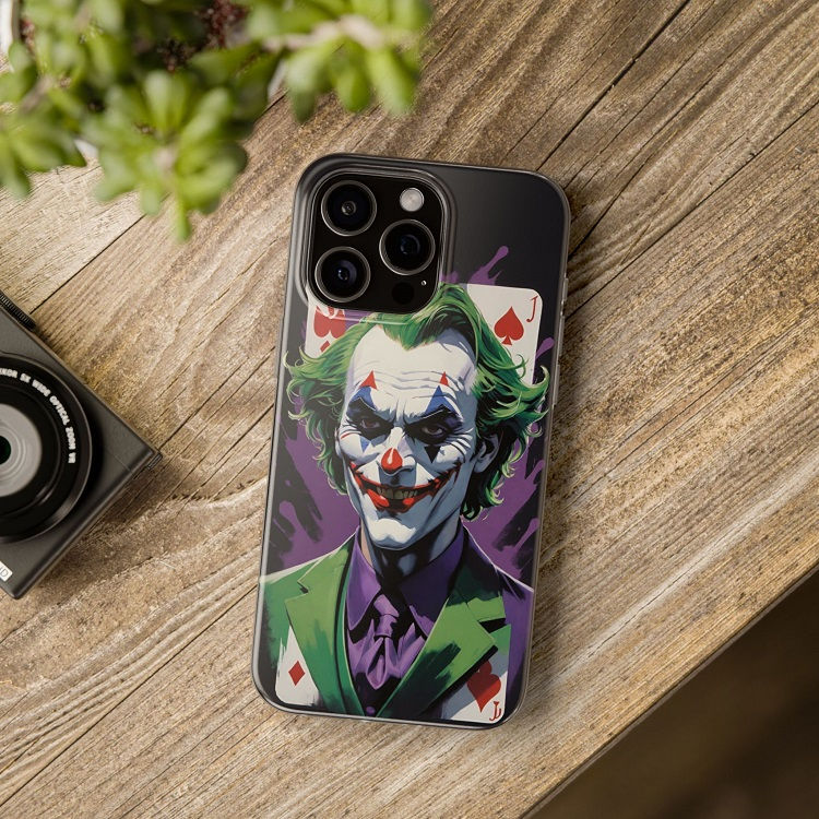 Thumbnail: Joker of Hearts - iPhone Cases