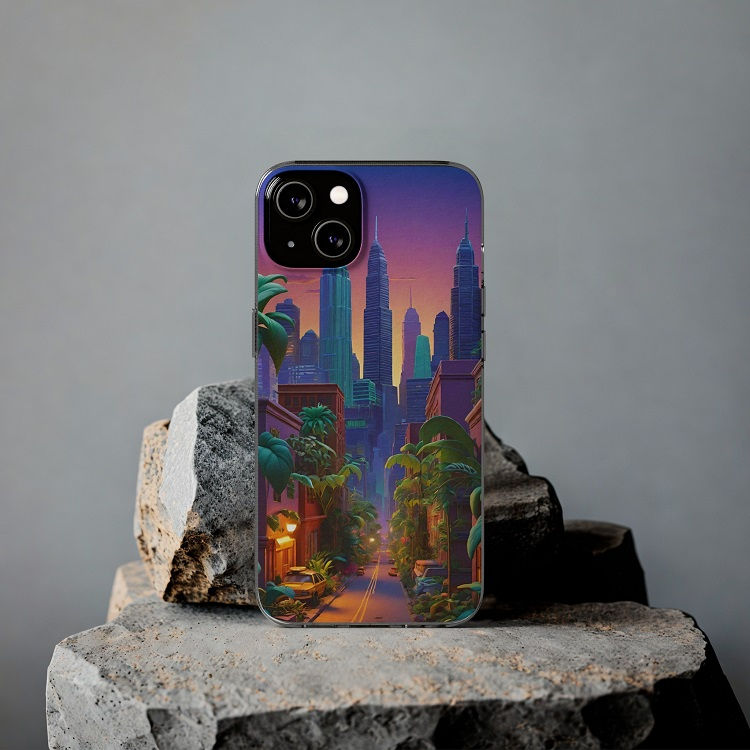 Thumbnail: Sunset Skyline - iPhone Cases