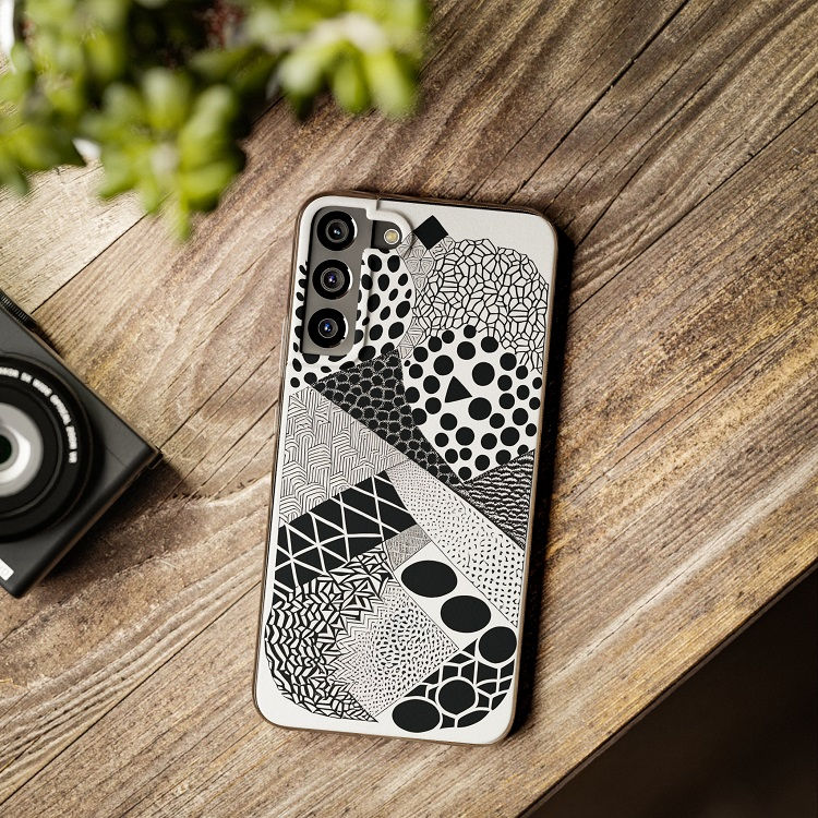Thumbnail: Black and White Patterns - Samsung & Android Cases