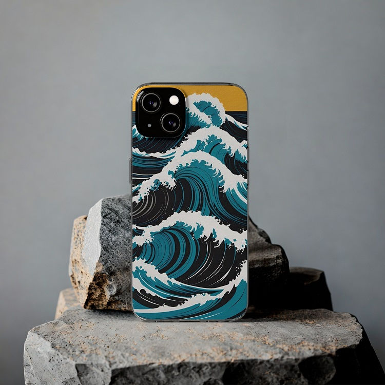 Thumbnail: Waves - iPhone Cases