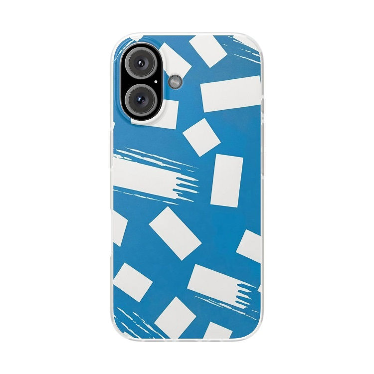 Thumbnail: Visual Blue Pattern - iPhone Cases