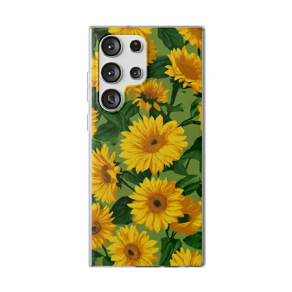 Golden Whispers Samsung & Android case Ardu Studios Egypt Front