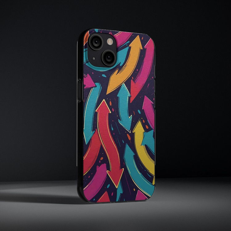 Thumbnail: Arrows Pattern - iPhone Cases
