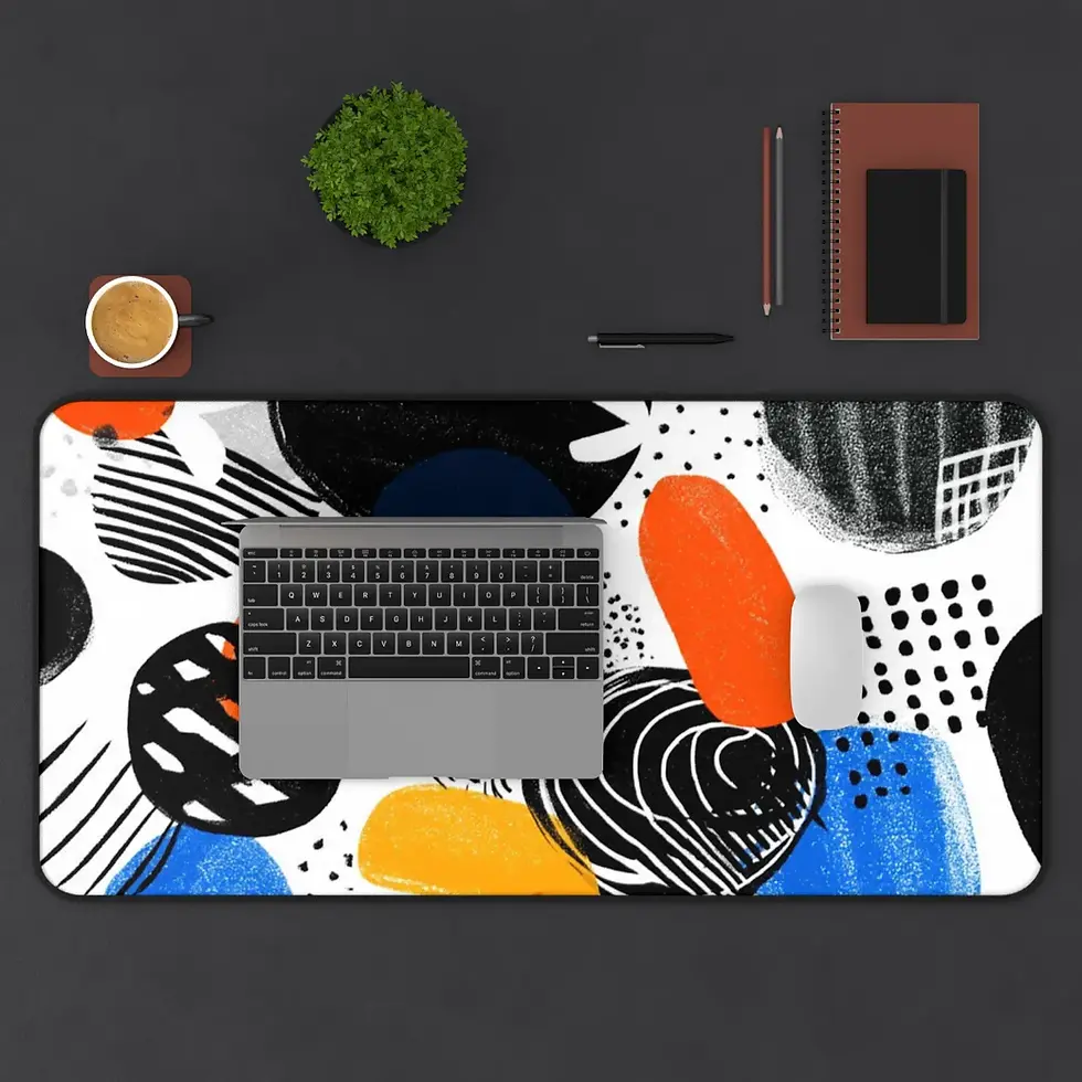 Thumbnail: The Geometry of Emotion Gaming Mouse Pad Table Ardu Studios Egypt