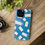Thumbnail: Visual Blue Pattern - iPhone Cases