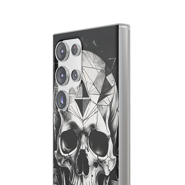 Thumbnail: Edgy Geometric Skull - Samsung & Android Cases