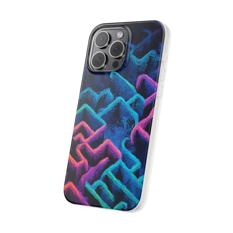 Aurora Ridges iPhone case Ardu Studios Egypt side
