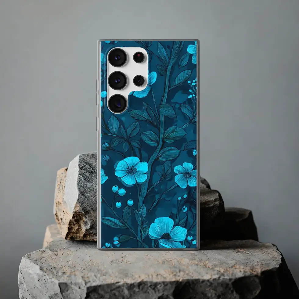 Thumbnail: Blue Hour Garden Samsung & Android case Ardu Studios Egypt Front rock