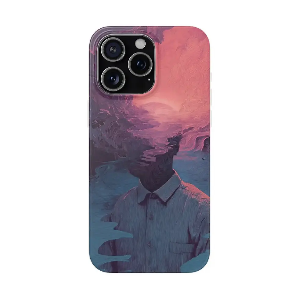 A Sunset of Thought iPhone case Ardu Studios Egypt Front