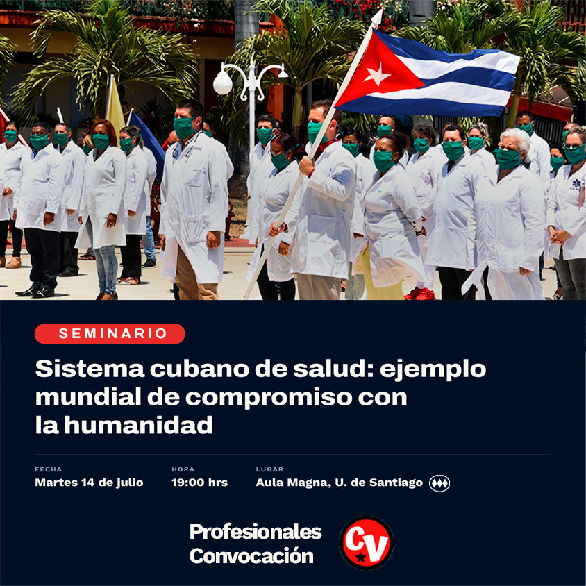 Presencia de la Embajada de Cuba en el próximo seminario de Profesionales Convocación.