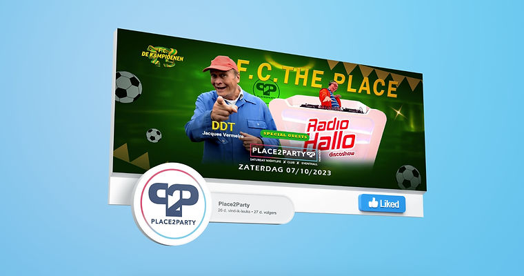Eventbanner Place2Party Fc the place