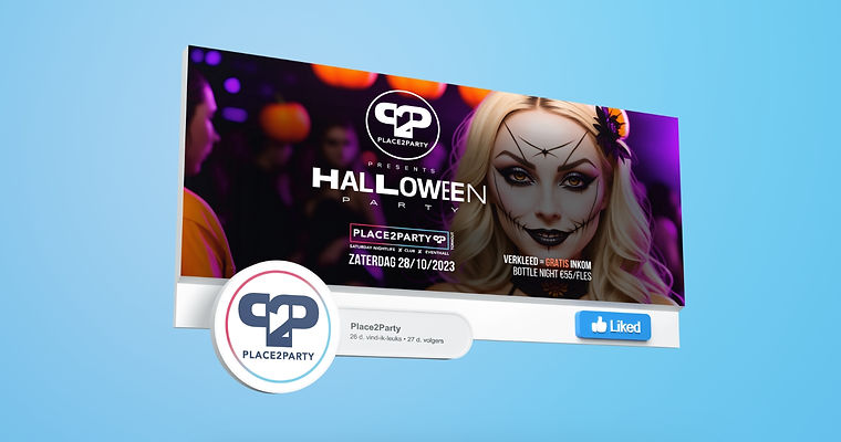 Eventbanner Place2Party Halloween