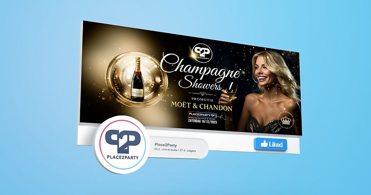 Eventbanner Place2Party Champagne Showers