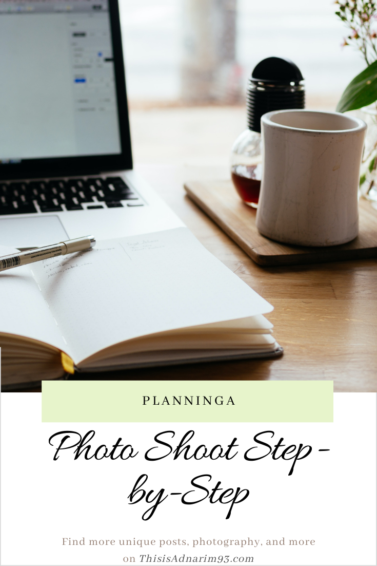 planning a photo shoot step by step