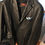 Thumbnail: BRIONI OSTRICH LEATHER COAT 46/56E XXL BLACK SUPERB WOW!
