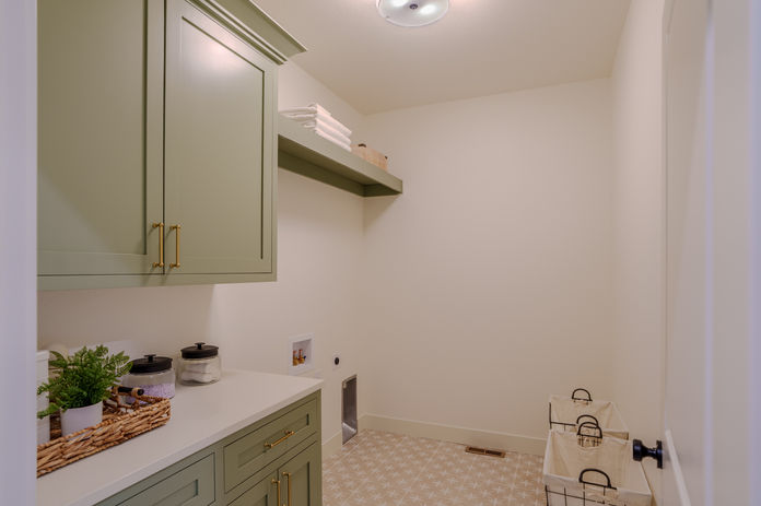 The Elk Mountain model laundry room